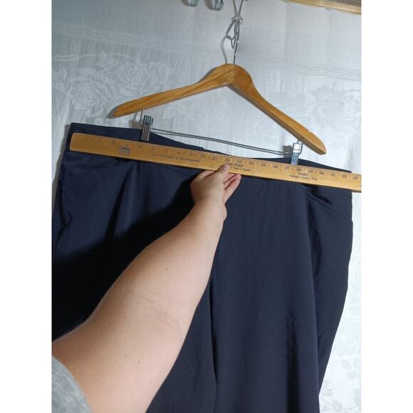 Lane Bryant Pants 28 Black Wide Leg Dress - Picture 4 of 14